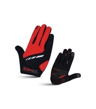 Guantes Ciclismo Largos GES Confort-Line rojo