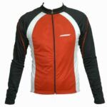 Maillot largo JL Wenti rojo negro