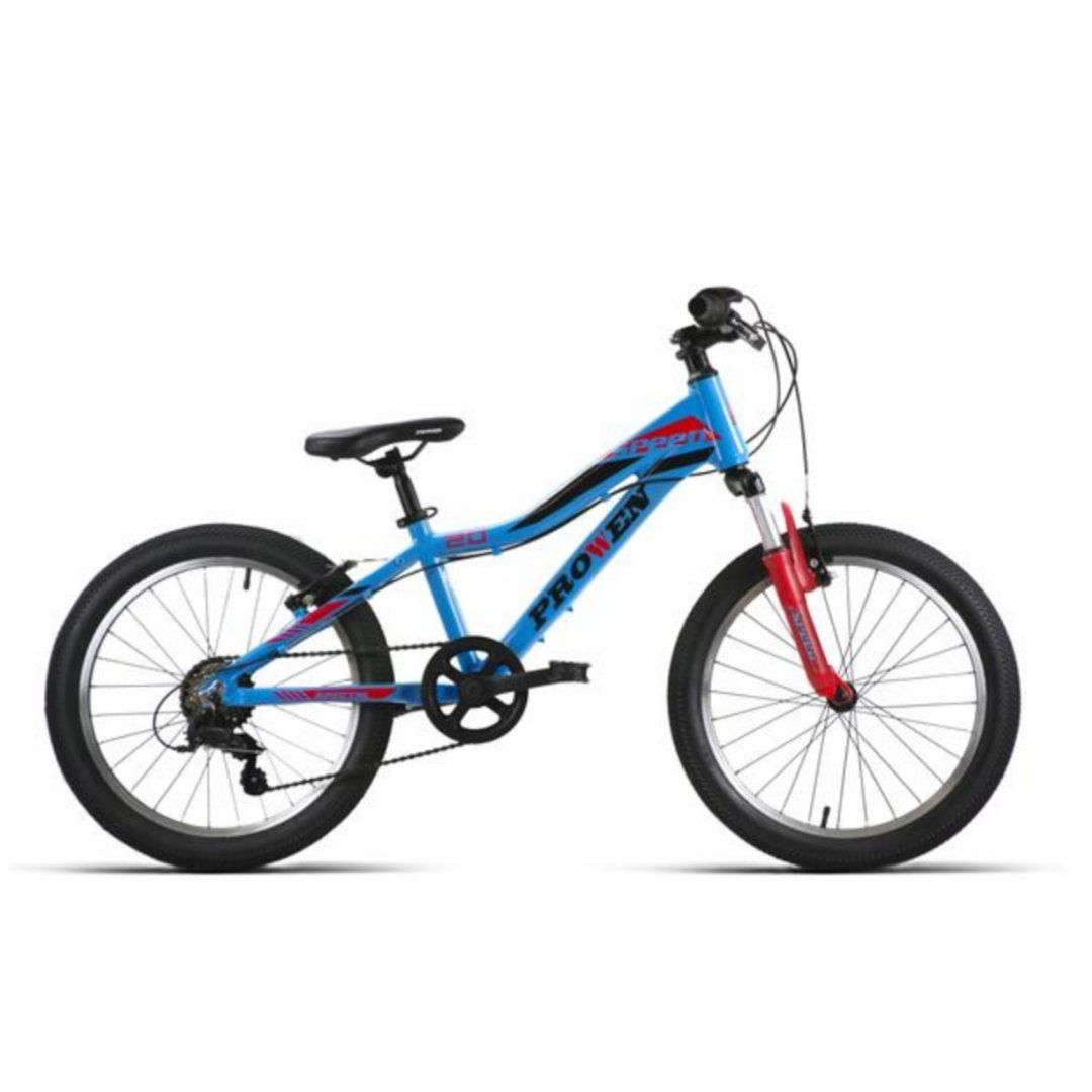 1000008583.jpg Bicicleta Infantil Prowen 20" Aluminio 6 vel Con Suspensión Azul/Rojo - Imagen 1