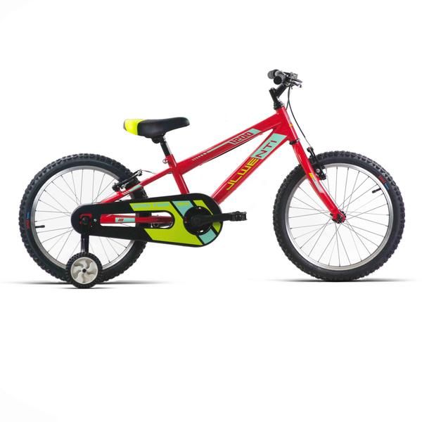 Bicicleta Infantil JL Wenti 18 Pulgadas Rojo