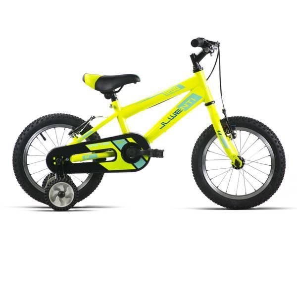 Bicicleta Infantil 14 pulgadas JL Wenti Amarillo/Negro