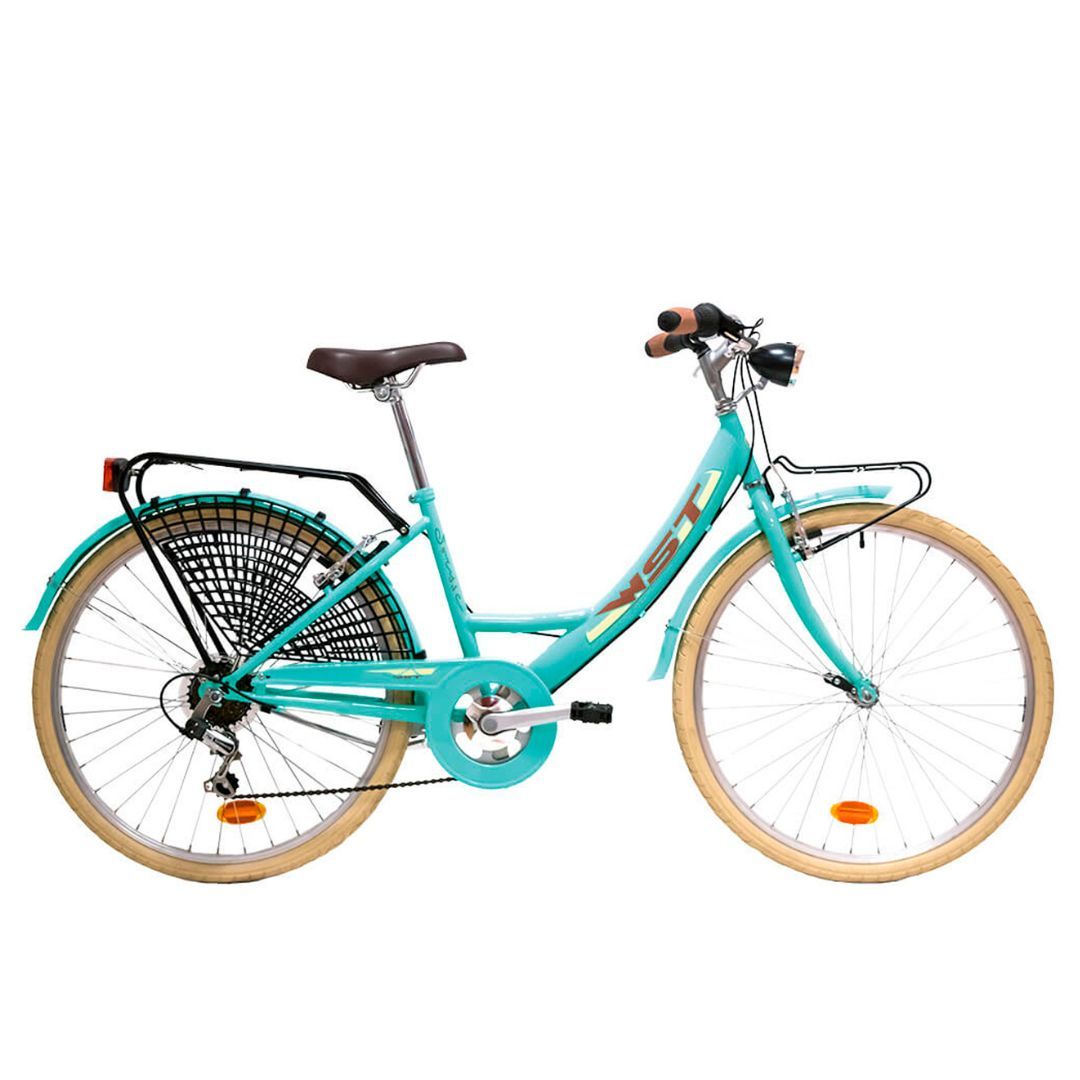 bicicleta-paseo-26-pulgadas-wst-sousse-turquesa Bicicleta Paseo 26 Pulgadas WST Sousse Turquesa