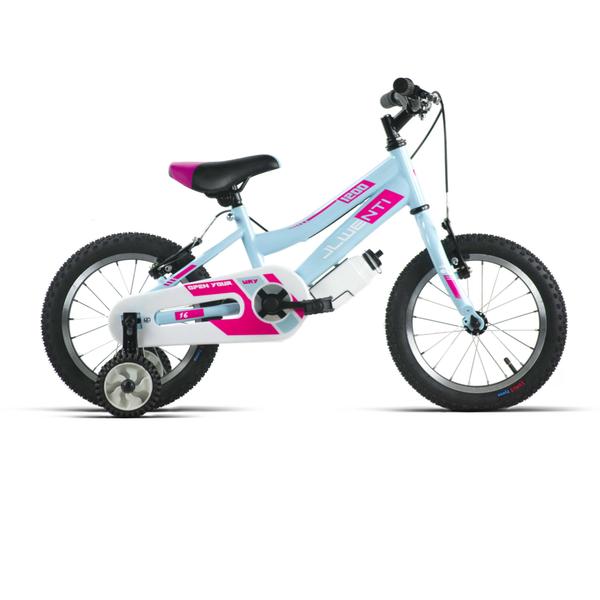 Bicicleta Infantil JL Wenti 16 Pulgadas Celeste
