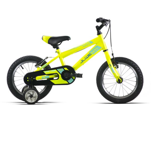 Bicicleta Infantil JL Wenti 16 Pulgadas Amarillo
