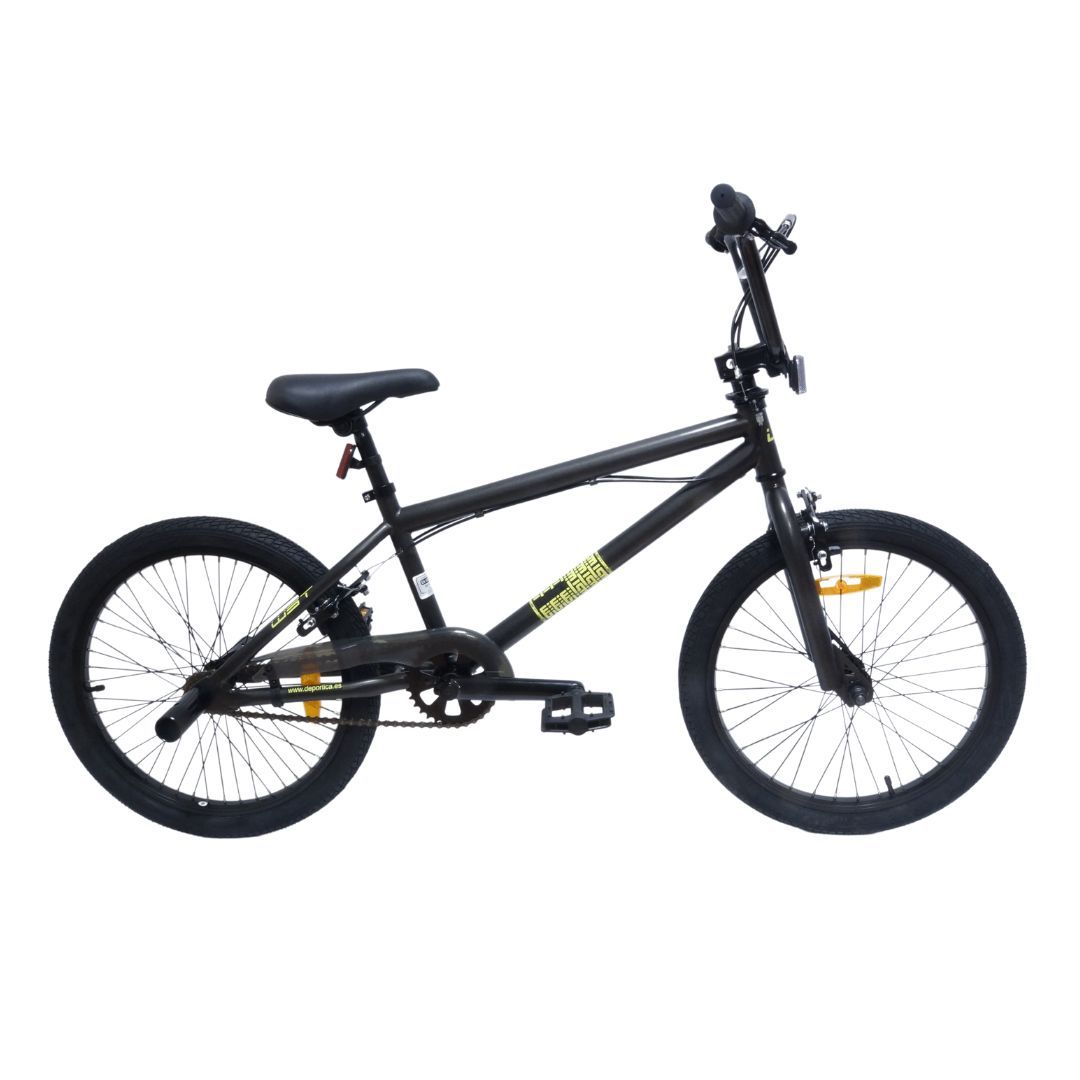 bicicleta-bmx-wst-freestyle-gris Bicicleta BMX WST Freestyle Gris