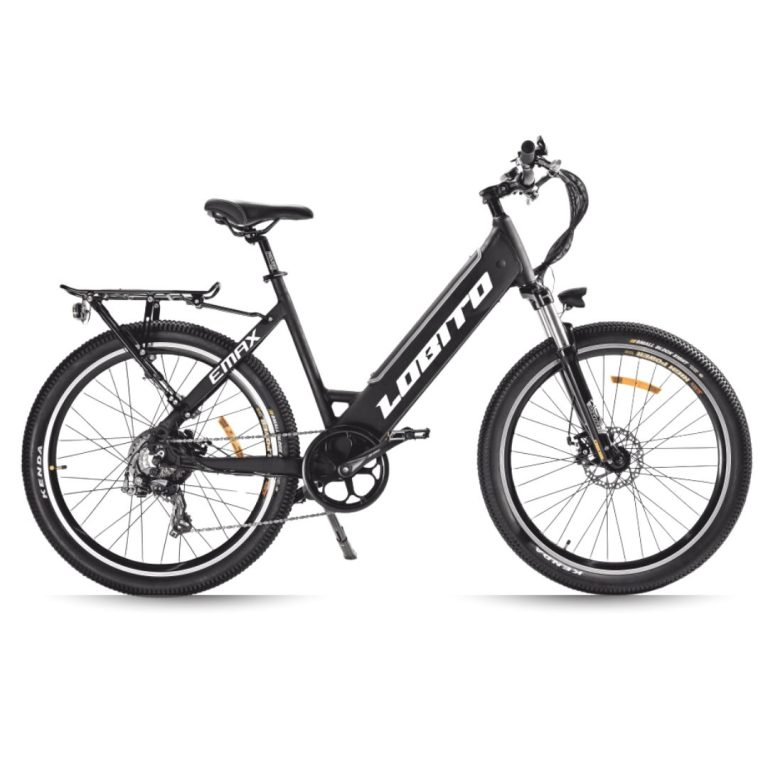 Bicicleta Eléctrica Lobito Emax 26 Pulgadas Negro
