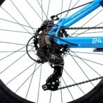 Bicicleta Infantil Rali Pro-0 24" Aluminio Disco 7v Celeste - Imagen 2